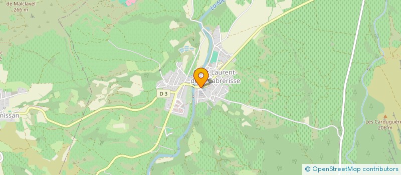 localisation de l'entreprise GEOSPATIAL-STRATEGY à SAINT-LAURENT-DE-LA-CABRERISSE