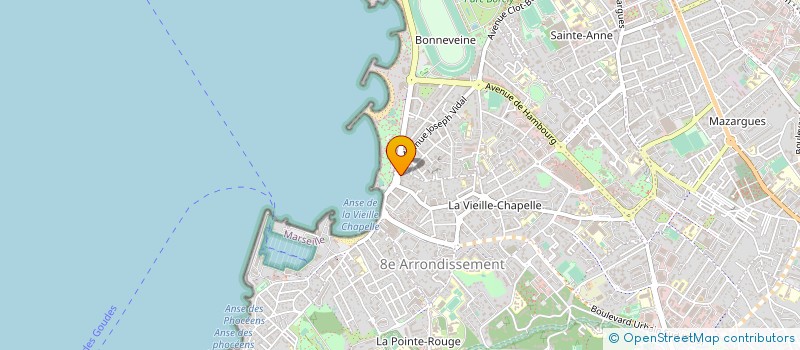 localisation de l'entreprise GEOSUB VOYAGES à MARSEILLE 8
