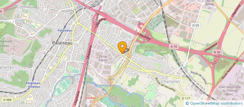 localisation de l'entreprise GEOSUBSIGHT  PALAISEAU