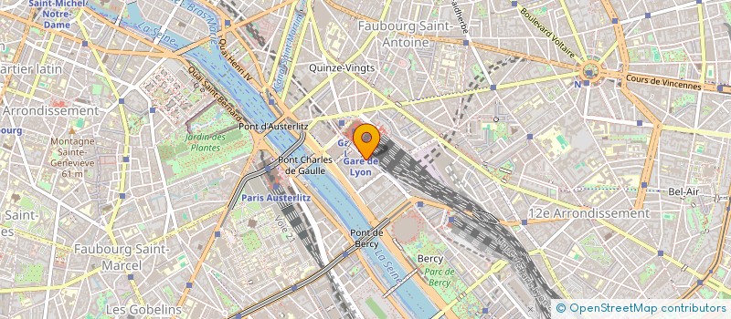 localisation de l'entreprise GEOSUD92  PARIS