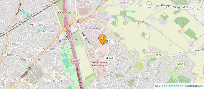 localisation de l'entreprise GEOSYS à BALMA