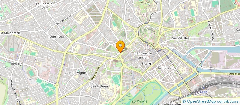 localisation de l'entreprise GEOSYSTHERM à CAEN
