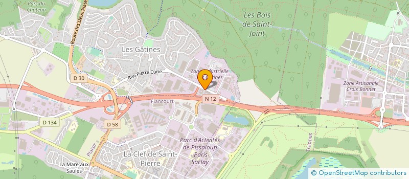 localisation de l'entreprise GEOTECHNIQUE APPLIQUEE ILE DE FRANCE à PLAISIR