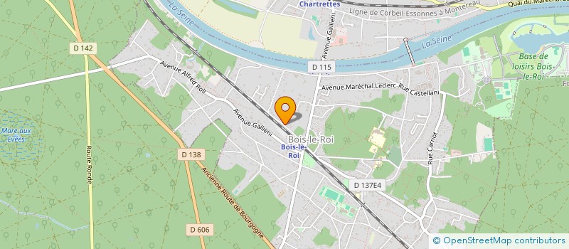localisation de l'entreprise GEOTERRE à BOIS-LE-ROI