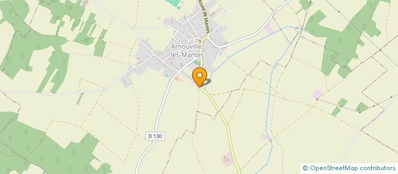 localisation de l'entreprise GEOTHERMA  ARNOUVILLE-LES-MANTES