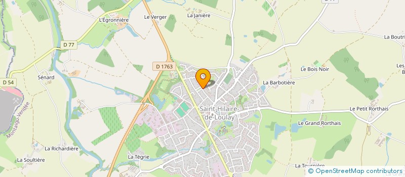 localisation de l'entreprise GEOTHERMIC SYSTEME BOUFFERE à MONTAIGU-VENDEE