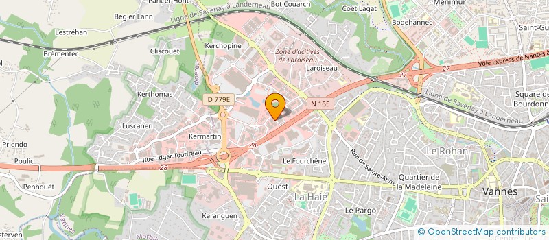 localisation de l'entreprise GEOTHERMIC SYSTEME VANNES à VANNES
