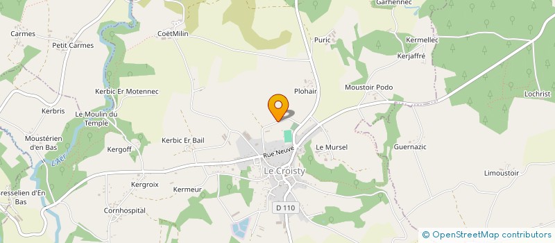 localisation de l'entreprise GEOTHERMIE CONFORT FRANCE  LE CROISTY