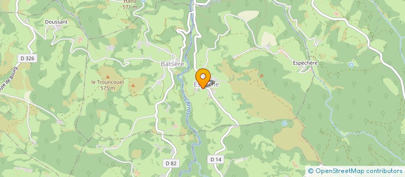 localisation de l'entreprise GEOTIG  ESPECHE