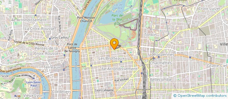 localisation de l'entreprise GEOTILOISIRS à LYON