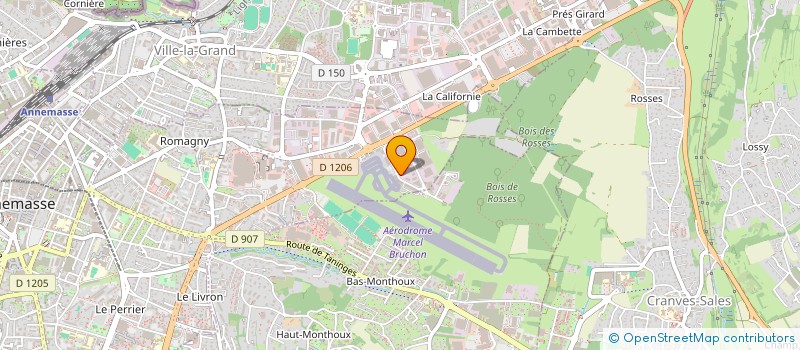 localisation de l'entreprise GEOTOKA à ANNEMASSE