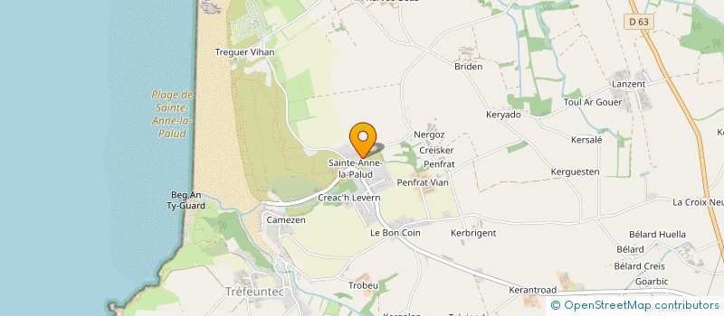 localisation de l'entreprise GEOTOP CORNOUAILLE à PLONEVEZ-PORZAY