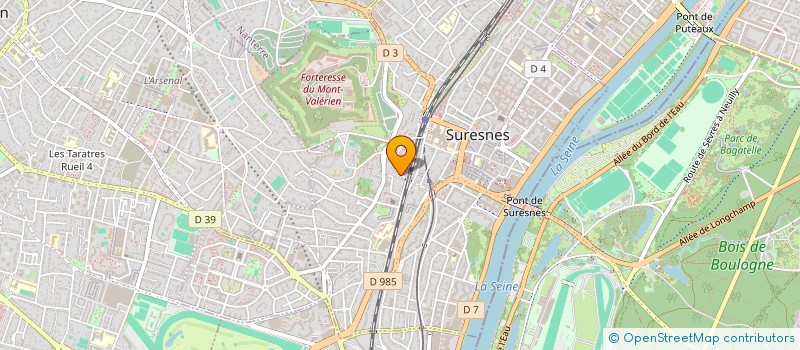 localisation de l'entreprise GEOTOPIA  SURESNES