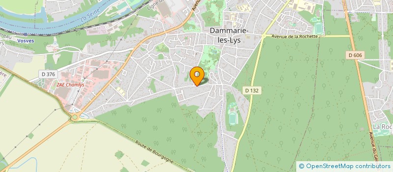 localisation de l'entreprise GEOTP ENVIRONNEMENT à DAMMARIE-LES-LYS