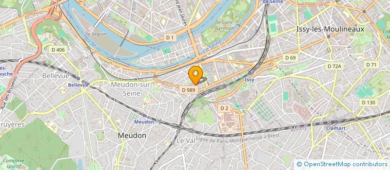 localisation de l'entreprise GEOTUN à ISSY-LES-MOULINEAUX