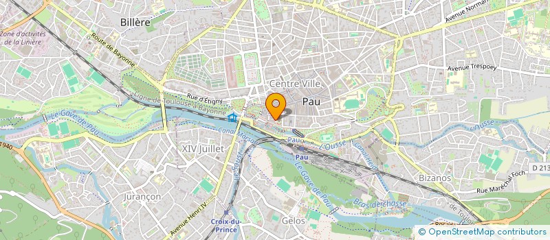 localisation de l'entreprise GEOWISE CONSULTING à PAU