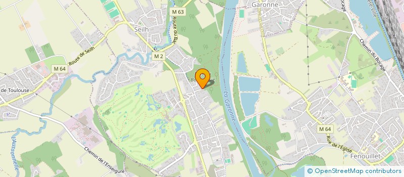 localisation de l'entreprise GEOXEL à SEILH