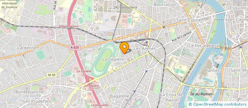 localisation de l'entreprise GEOXITANE à TOULOUSE