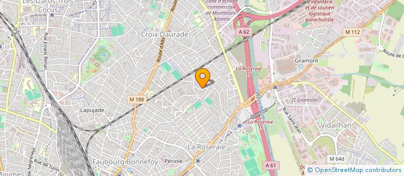 localisation de l'entreprise GEOYOGA 31 à TOULOUSE