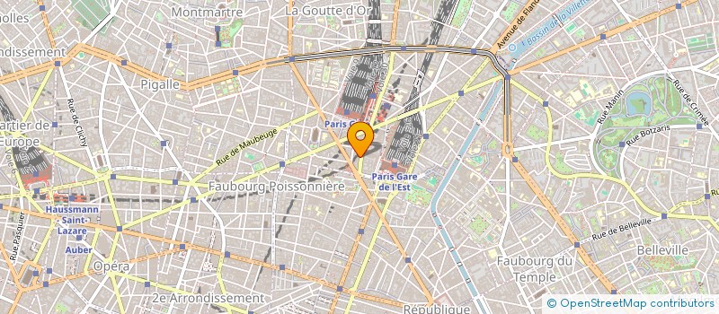 localisation de l'entreprise GEP DIFFUSION à PARIS
