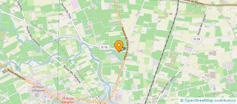 localisation de l'entreprise GEPA  CAVAILLON