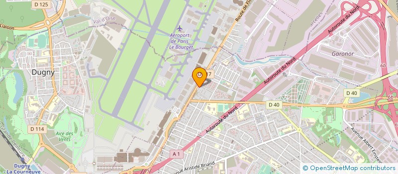 localisation de l'entreprise GEPAL à LE BLANC-MESNIL
