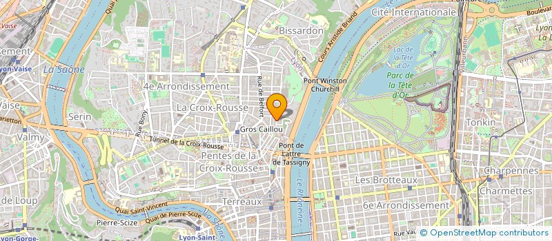 localisation de l'entreprise GEPCA à LYON
