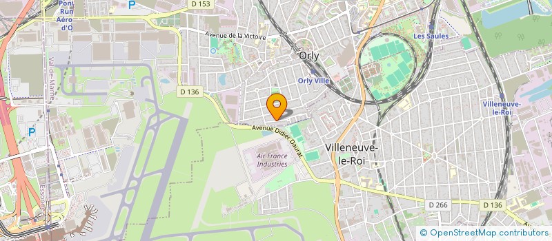 localisation de l'entreprise GEPEX à ORLY