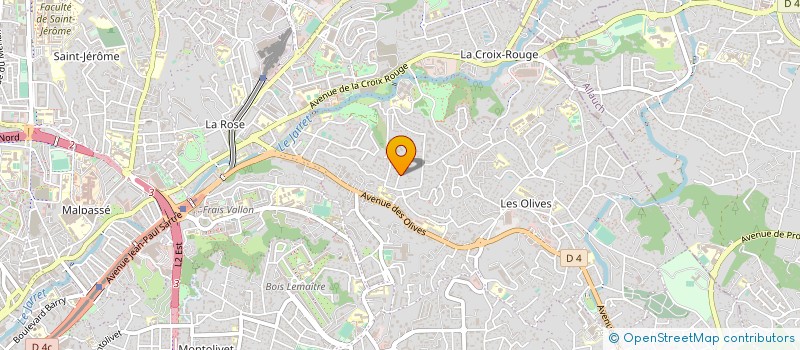 localisation de l'entreprise GEPHI à MARSEILLE