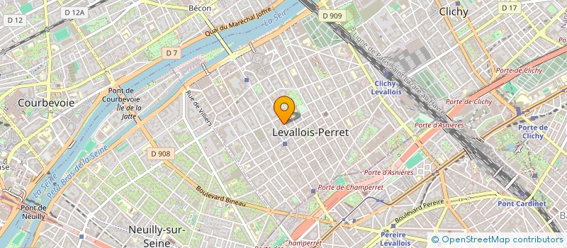 localisation de l'entreprise GEPI à LEVALLOIS-PERRET
