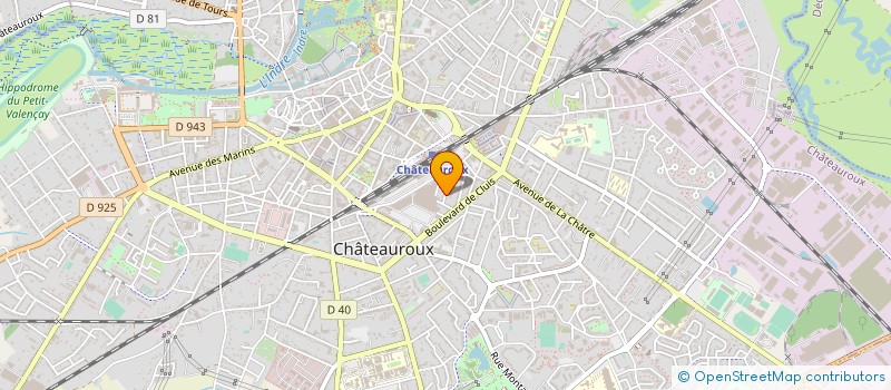 localisation de l'entreprise GEPIM à CHATEAUROUX
