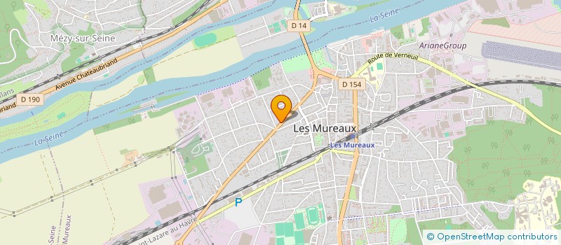 localisation de l'entreprise GEPIMELEC à LES MUREAUX