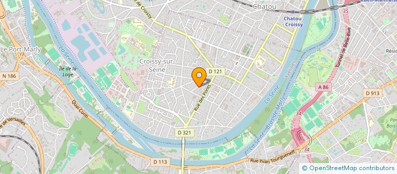 localisation de l'entreprise GEPIO SARTROUVILLE  CROISSY-SUR-SEINE