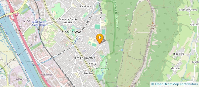 localisation de l'entreprise GEPIVA  SAINT-EGREVE