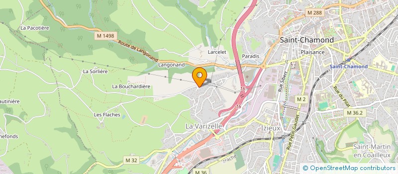 localisation de l'entreprise GEPOMAN  SAINT-CHAMOND