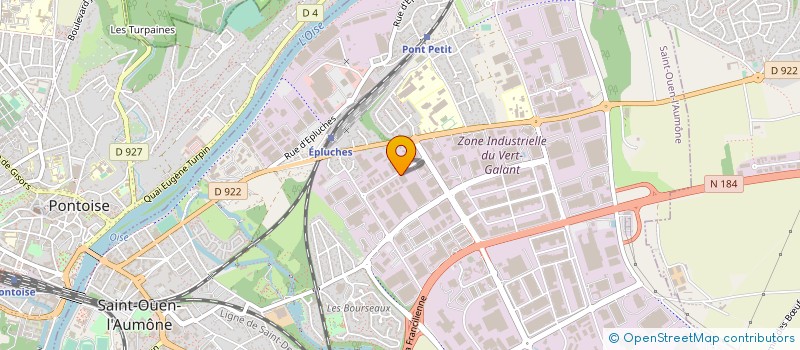 localisation de l'entreprise GEPOVER à SAINT-OUEN-L'AUMONE