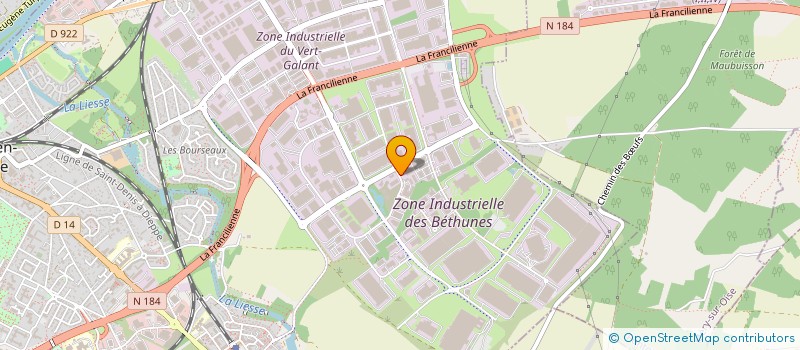 localisation de l'entreprise GEPROM à SAINT-OUEN-L'AUMONE