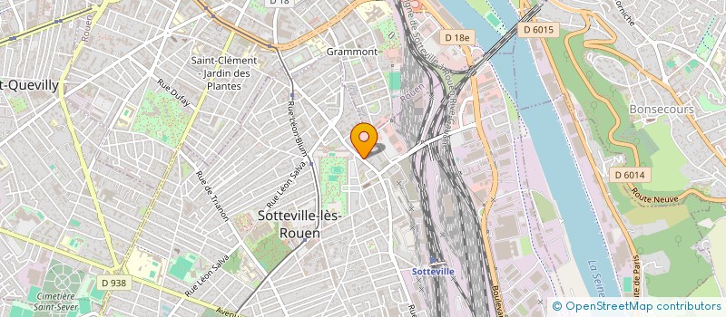 localisation de l'entreprise GER à SOTTEVILLE-LES-ROUEN