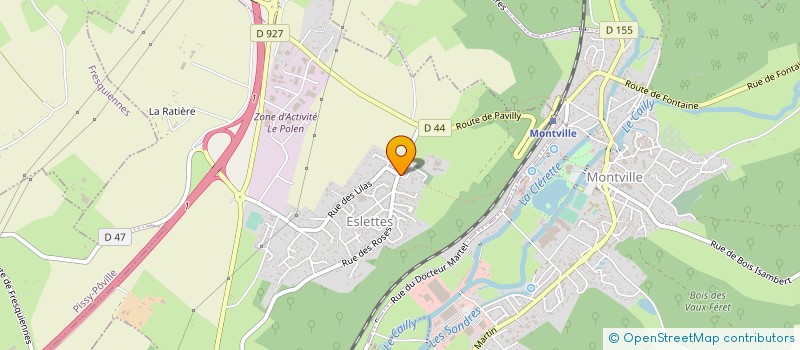 localisation de l'entreprise GER DE LA CLERETTE à ESLETTES