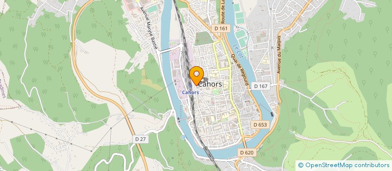 localisation de l'entreprise GER EMPLOI 46  CAHORS