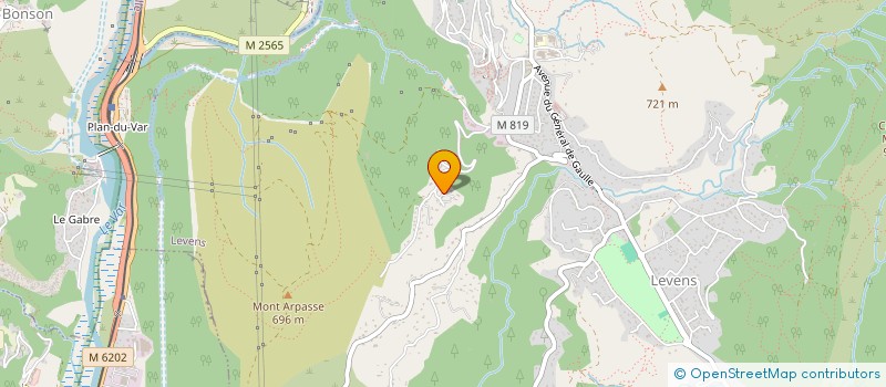 localisation de l'entreprise GER TRANSPORT  LEVENS