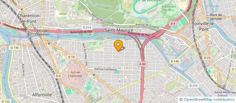 localisation de l'entreprise GERA  MAISONS-ALFORT