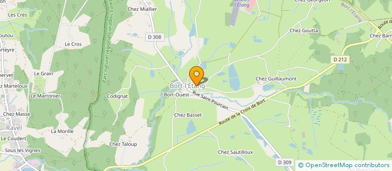 localisation de l'entreprise GERACE  SAUVIAT