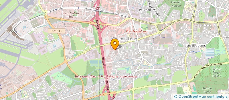 localisation de l'entreprise GERAIRE à MERIGNAC
