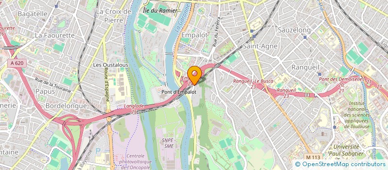 localisation de l'entreprise GERAL à TOULOUSE