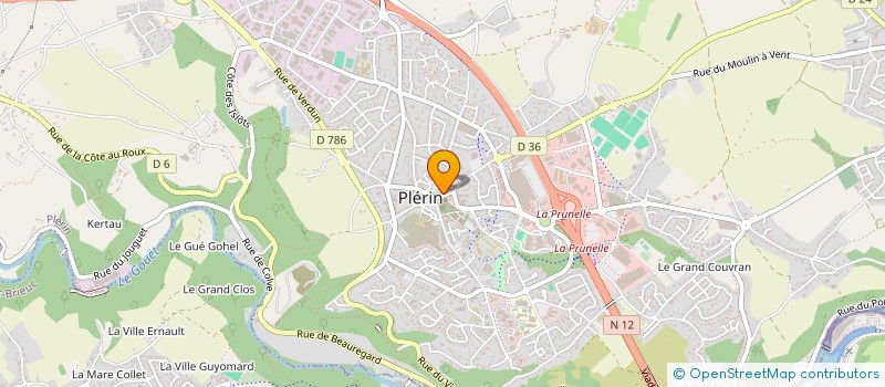 localisation de l'entreprise GERALD  PLERIN