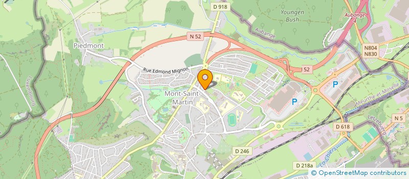 localisation de l'entreprise GERALD SOLUTIONS MULTITECHNIQUES  MONT-SAINT-MARTIN