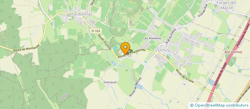 localisation de l'entreprise GERALD TALMARD  UCHIZY