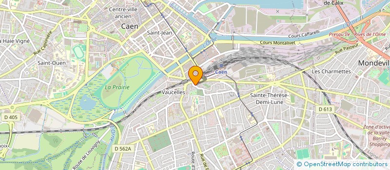 localisation de l'entreprise GERALDA PARTNERS à CAEN
