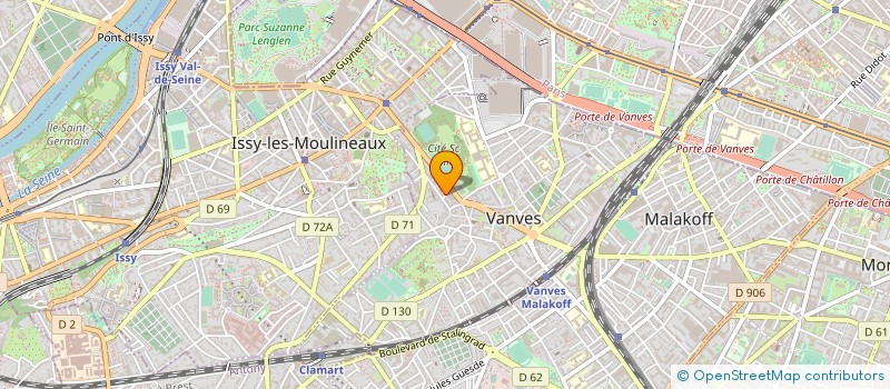 localisation de l'entreprise GERALDINE  VANVES